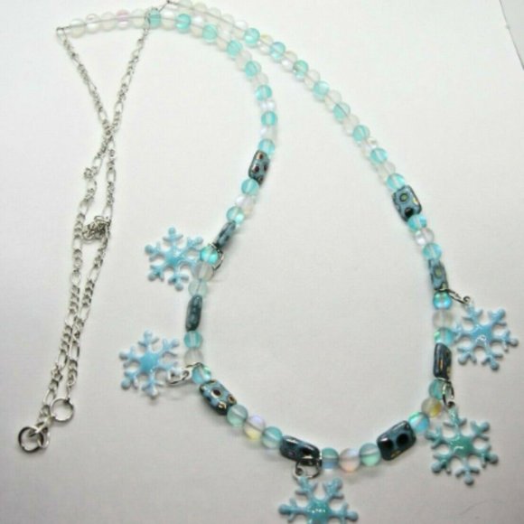 FROZEN Winter Wonderland Christmas Necklace for Woman,Necklace for Christmas - Picture 4 of 7